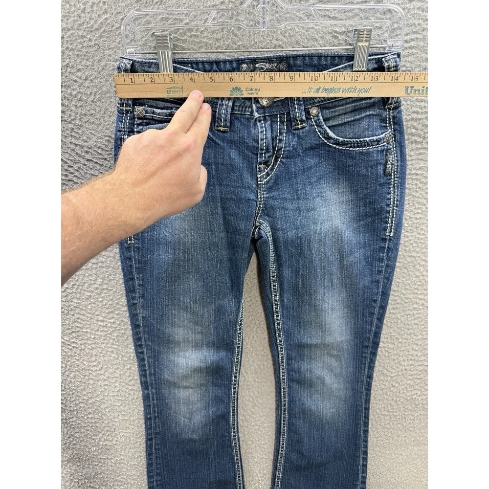 Silver Jeans logo back